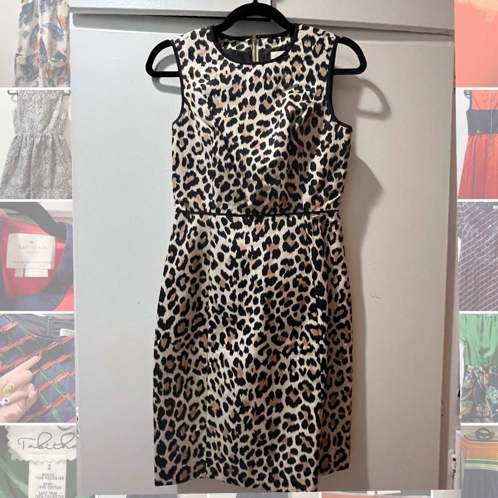 Cute Leopard Print Shift - image 4